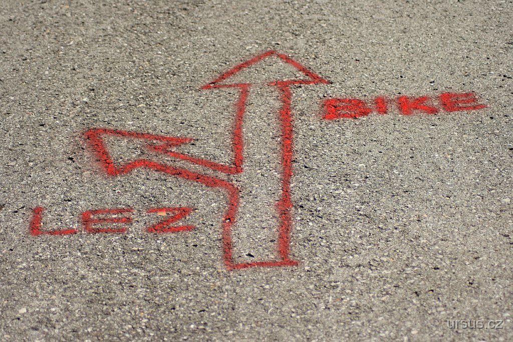 7.jpg - Využití Srážovek je velmi různorodé. Dnes se chystáme na skály, takže doleva... něco se dá sjet i na kole, ale terén je tu často až téměř nesjízdný no a samozřejmě pěší turistika se dá provozovat kdekoli...