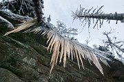...ledové dýky... : Beskydy, Pulčínské skály, Valašsko, Vsacko, ledopády, zima